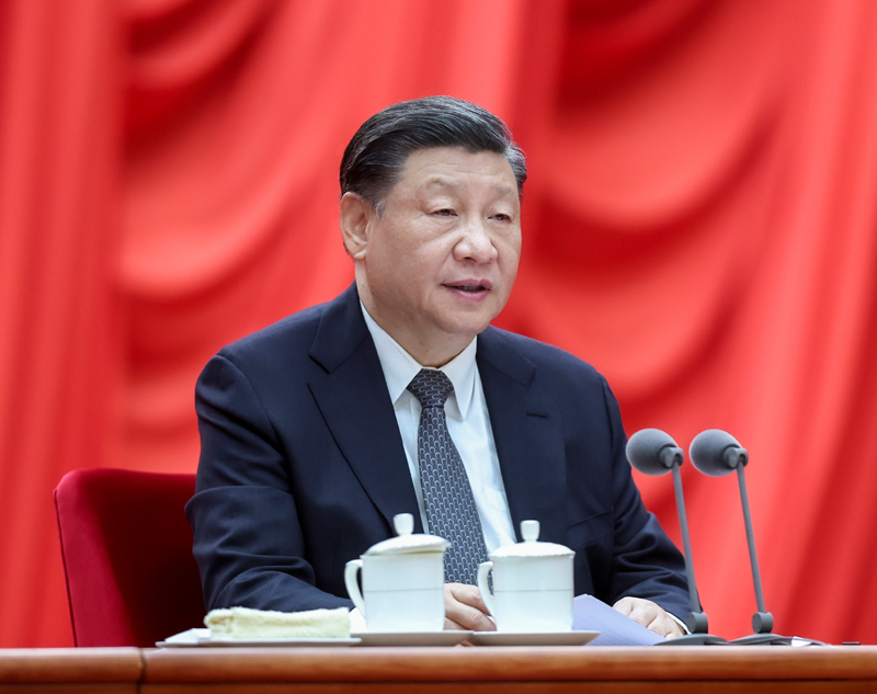4月3日，學習貫徹習近平新時代中國特色社會主義思想主題教育工作會議在北京召開。中共中央總書記、國家主席、中央軍委主席習近平出席會議并發(fā)表重要講話。
